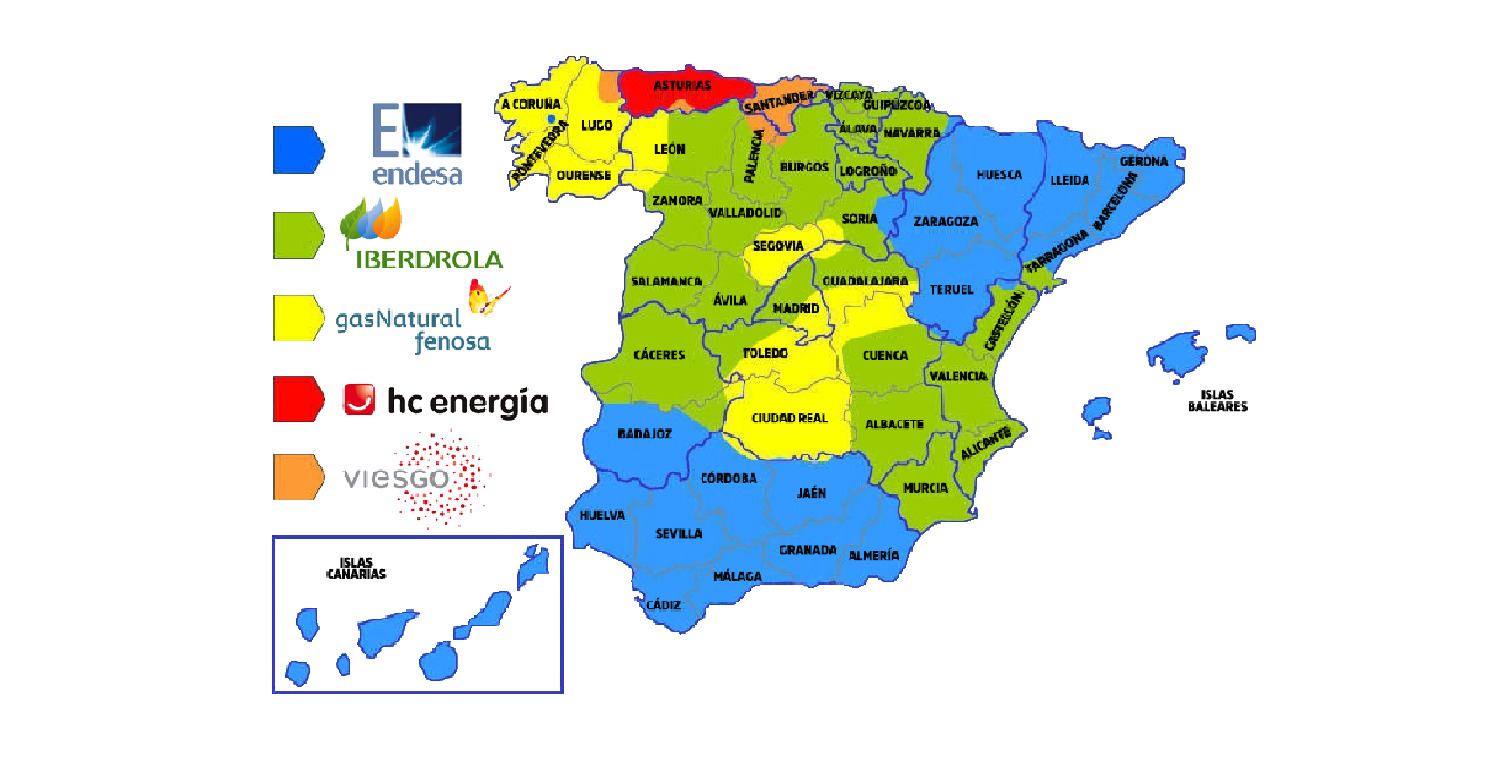 tienda desbloquear Interconectar Distribuidora de luz. ¿Cuál me corresponde? | Nexus Energía