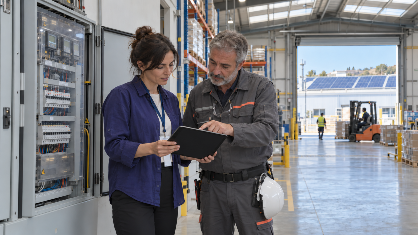 Personas sujetando una tablet